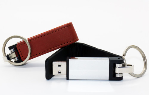 فلش مموری تبلیغاتی چرمی کدV1