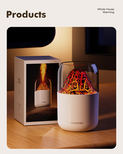 بخور سرد H2OY10 با ظرفیت 300 میل رطوبت مطلوب چراغ آرامش بخش ابعاد جمع وجور وسبک